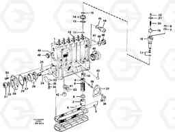 90292 Injection pump A20C SER NO 3052-, Volvo Construction Equipment