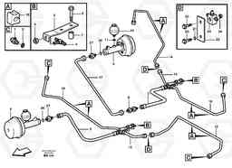 27988 Hydraulic brake-system trailer A20C SER NO 3052-, Volvo Construction Equipment