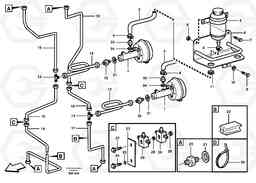 73867 Hydraulic brake-system Tractor A20C SER NO 3052-, Volvo Construction Equipment