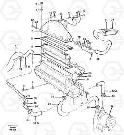 81623 Intercooler A20C SER NO 3052-, Volvo Construction Equipment