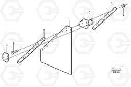 35714 Mudflap A20C SER NO 3052-, Volvo Construction Equipment
