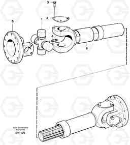 34716 Propeller shaft A25C, Volvo Construction Equipment