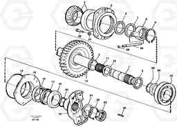 16574 Drive shaft, drop box. A25C, Volvo Construction Equipment