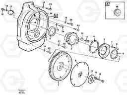 16599 Pump drive with fitting parts A25C, Volvo Construction Equipment