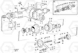 102607 Planet axle, rear. A25C, Volvo Construction Equipment