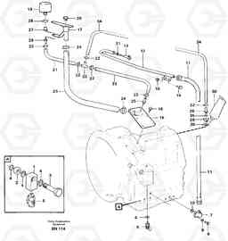 99326 Oil dipstick A25C, Volvo Construction Equipment