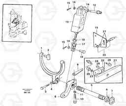 34715 Control for high and low gear A25C, Volvo Construction Equipment