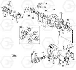 6803 Final drive A25C, Volvo Construction Equipment