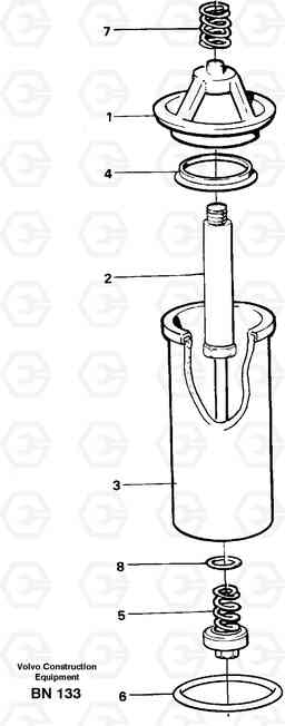 29804 Oil filter A25C, Volvo Construction Equipment