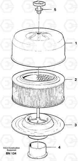25228 Filter A25C, Volvo Construction Equipment