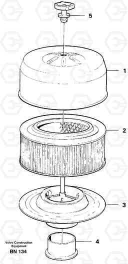 25228 Filter A25C, Volvo Construction Equipment