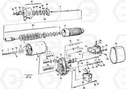 23276 Starter motor A25C, Volvo Construction Equipment