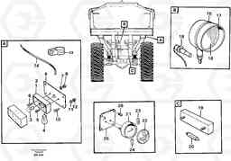 2439 Rear lighting A25C, Volvo Construction Equipment