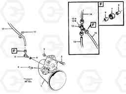 90910 Compressor horn A25C, Volvo Construction Equipment