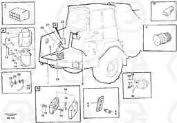 36378 Cable harnesses, front A25C, Volvo Construction Equipment