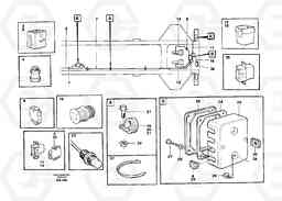 36383 Cable harnesses, rear A25C, Volvo Construction Equipment