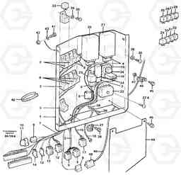 36384 Distribution box, left A25C, Volvo Construction Equipment