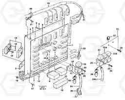 36385 Distribution box, right A25C, Volvo Construction Equipment