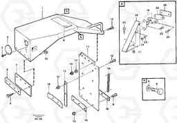 82409 Mudguards and splash guard A25C, Volvo Construction Equipment