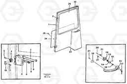 65916 Door A25C, Volvo Construction Equipment