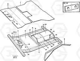 38718 Floor A25C, Volvo Construction Equipment