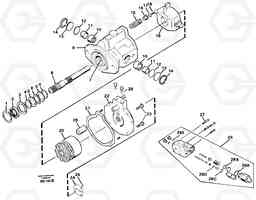 23624 Piston pump A25C, Volvo Construction Equipment