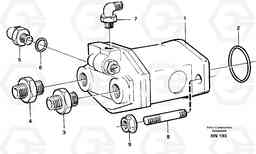 55852 Hydraulic pump with fitting parts A25C, Volvo Construction Equipment