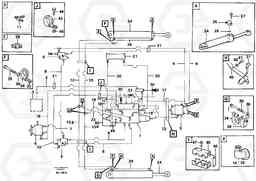 91258 Steering system, pipes and hoses A25C, Volvo Construction Equipment