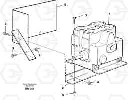 70050 Tip valve with fitting parts A25C, Volvo Construction Equipment