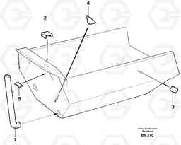 30247 Exhaust pipe A25C, Volvo Construction Equipment