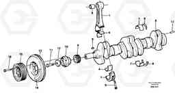 27130 Crankshaft and related parts A25C, Volvo Construction Equipment