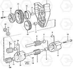 101011 Oil pump A25C, Volvo Construction Equipment