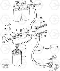 27132 Extra fuel filter A25C, Volvo Construction Equipment