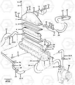 81415 Intercooler A25C, Volvo Construction Equipment