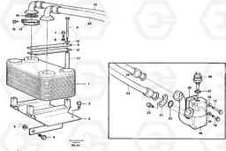81582 Oil cooler, transmission A25C, Volvo Construction Equipment