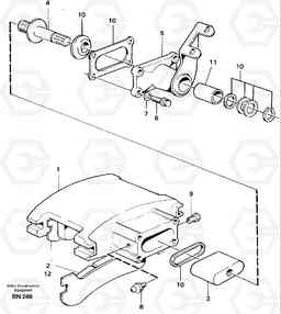 23446 Parking brake. A25C, Volvo Construction Equipment