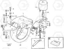 86801 Universaljoint brake A25C, Volvo Construction Equipment