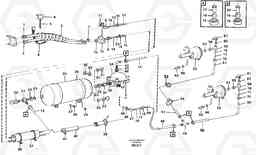 84091 Brake system trailer. A25C, Volvo Construction Equipment