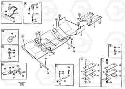 89648 Protecting plates A25C, Volvo Construction Equipment