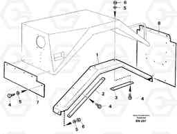 85129 Broader mudguards 2,7 m A25C, Volvo Construction Equipment