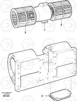 26608 Fan A25C, Volvo Construction Equipment