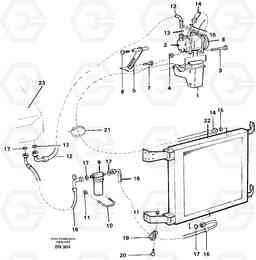 53896 Air conditioning A25C, Volvo Construction Equipment