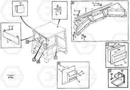 60903 Instrument panel, sun visor A25C, Volvo Construction Equipment