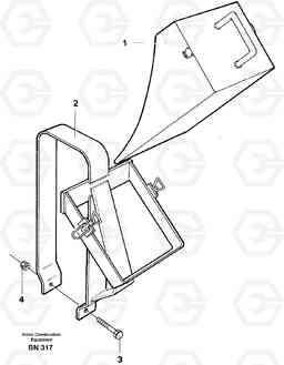 86035 Lock Wedge A25C, Volvo Construction Equipment