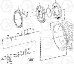 23839 Retarder A25C, Volvo Construction Equipment