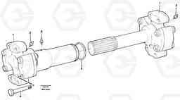 82873 Propeller shaft A25C, Volvo Construction Equipment