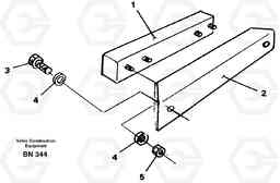 25244 Rubber damper A25C, Volvo Construction Equipment