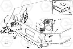 30668 Radio bracket A25C, Volvo Construction Equipment