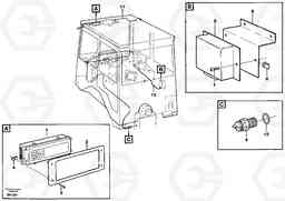 72994 Display panel A25C, Volvo Construction Equipment