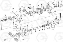 44935 Steering system A25C, Volvo Construction Equipment